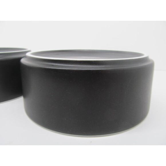 Noritake COLORTRIO Graphite 6" X 2 1/2" Cereal Bowls Set of 2 - Picture 5 of 8